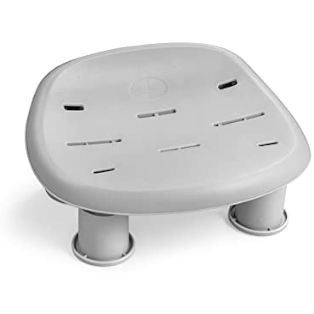 Lay-Z-Spa BW60321 Hot Tub Seat, Universal Adjustable Spa Seat with Weighted Feet, Grey