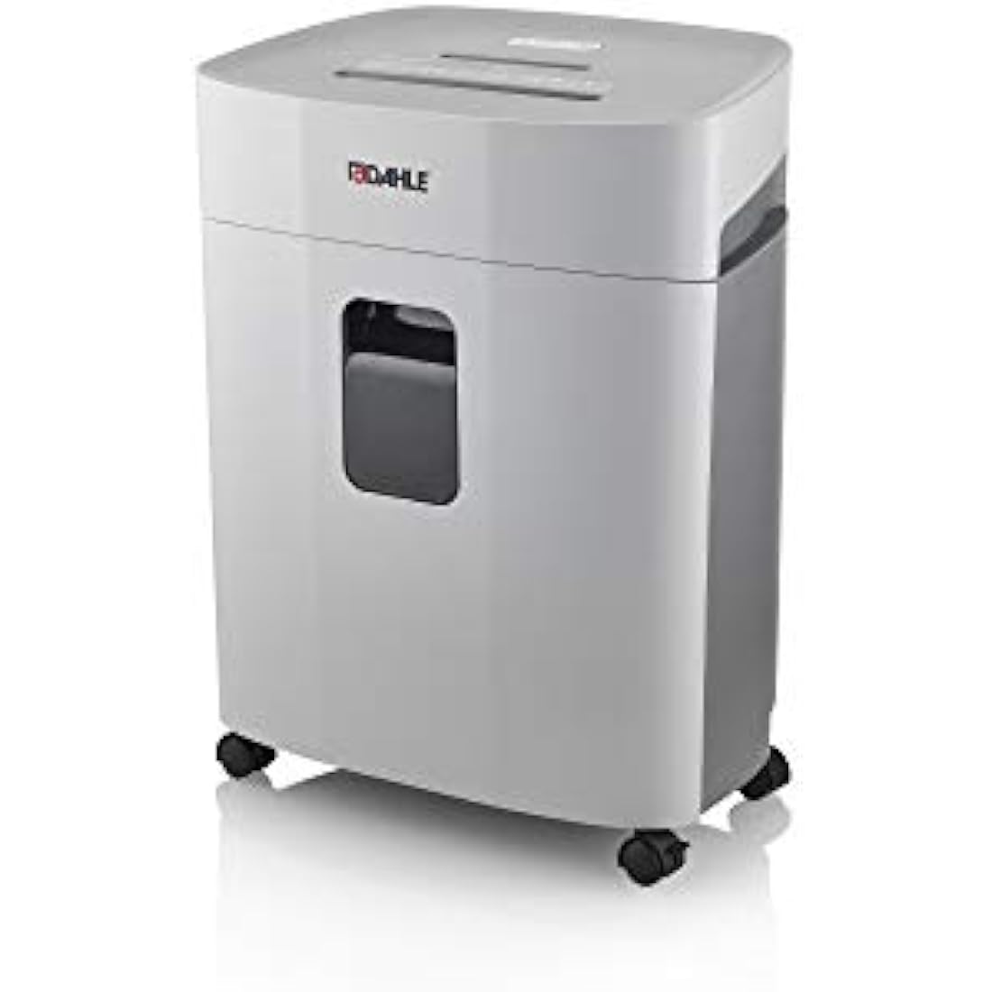 Dahle PaperSAFE 240 Paper Shredder (10 Sheets, Oil-Free, Jam Protection, Cross-Cut, for Home-Office) Grey, 54.5 x 44.3 x 27.3cm