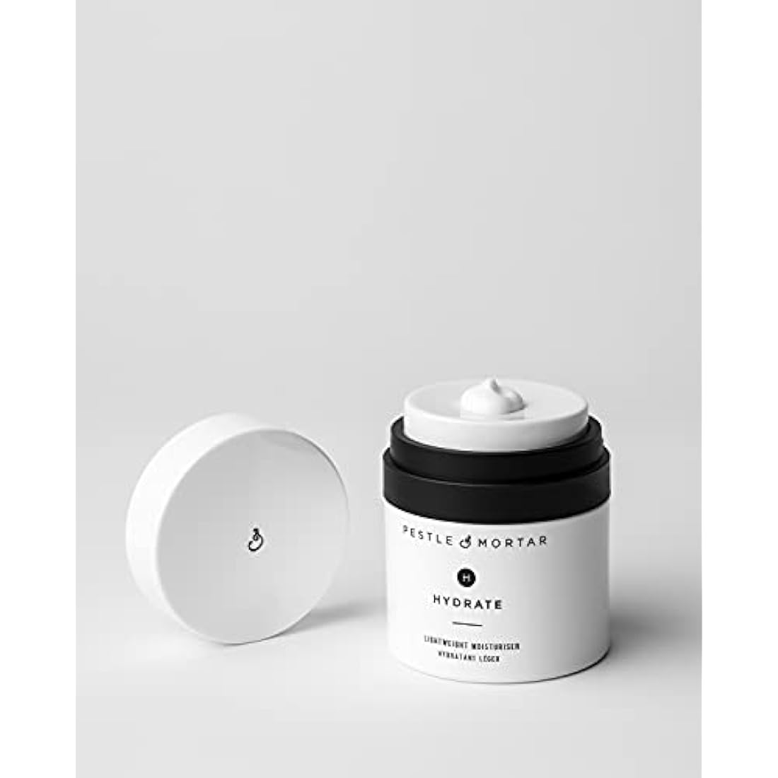 Pestle & Mortar Hydrate - Lightweight Anti Ageing Face Moisturizer Formulated with Peptide Technology and Squalane. Softens, Firms and Hydrates the Skin Without Clogging Pores - 50ml