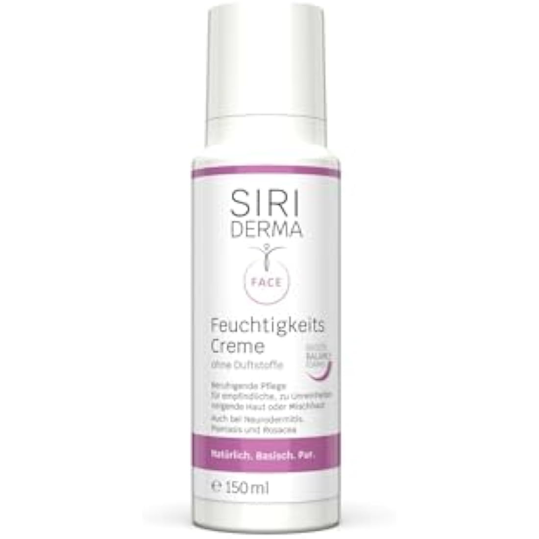 Siriderma Skin Cream Moisturizer Unscented 150ml Basic Skin Care