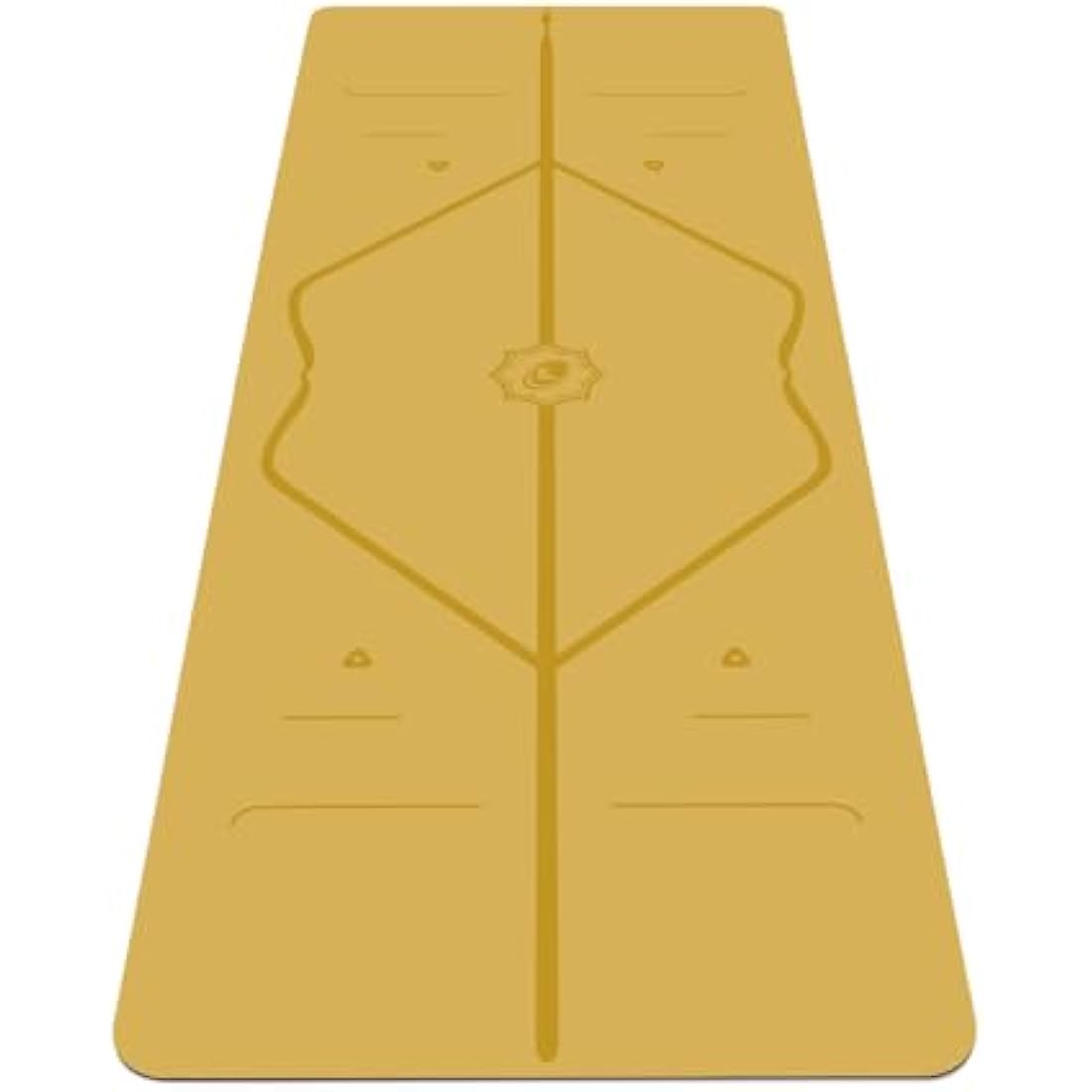 Liforme Original Yoga Mat – Free Yoga Bag Included - Patented Alignment System, Warrior-like Grip, Non-slip, Eco-friendly and Biodegradable, sweat-resistant, long, wide, 4.2mm thick mat for comfort