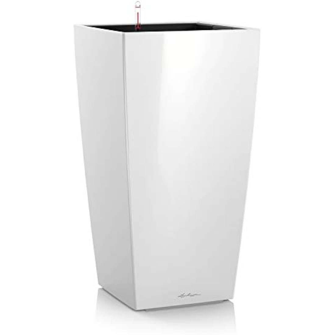 LECHUZA CUBICO Premium 40 white high gloss 18191