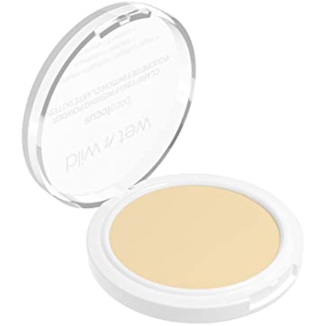Wet n Wild, Bare Focus, Makeup Clarifying and Finishing Powder, Translucent and Matte for a Flawless Makeup Base, Long-Lasting, with Hyaluronic Acid and Vitamin E, for Fair/Light Skin Tones