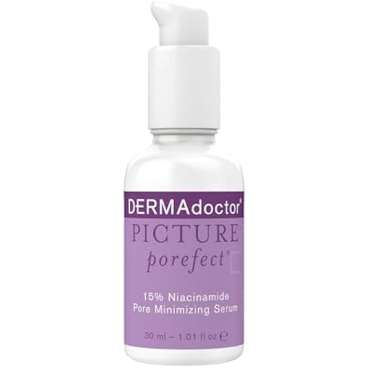 DERMAdoctor Picture Porefect Serum – Pore Minimising and Skin Refining Treatment for Enlarged Pores, Redness, Uneven Tone & Oily Skin – 30 Millilitres (20331-7)