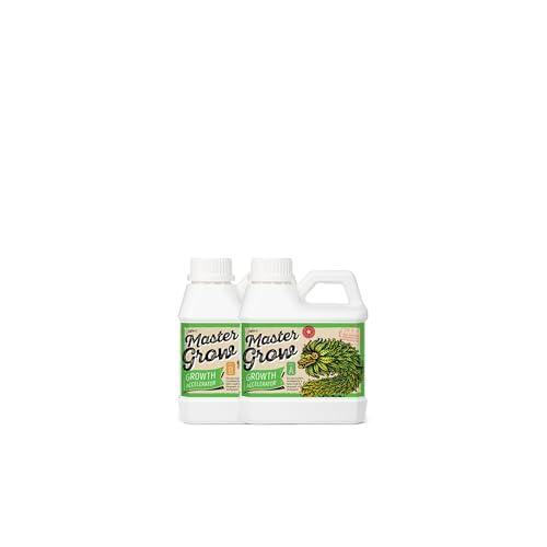 Xpert Nutrients Master Grow A+B (1L) - Basic Growth Fertilizer for the Vegetative Phase of Plants, Balanced Liquid Fertilizer, Indoor and Outdoor Grow Stimulator, Premium Quality