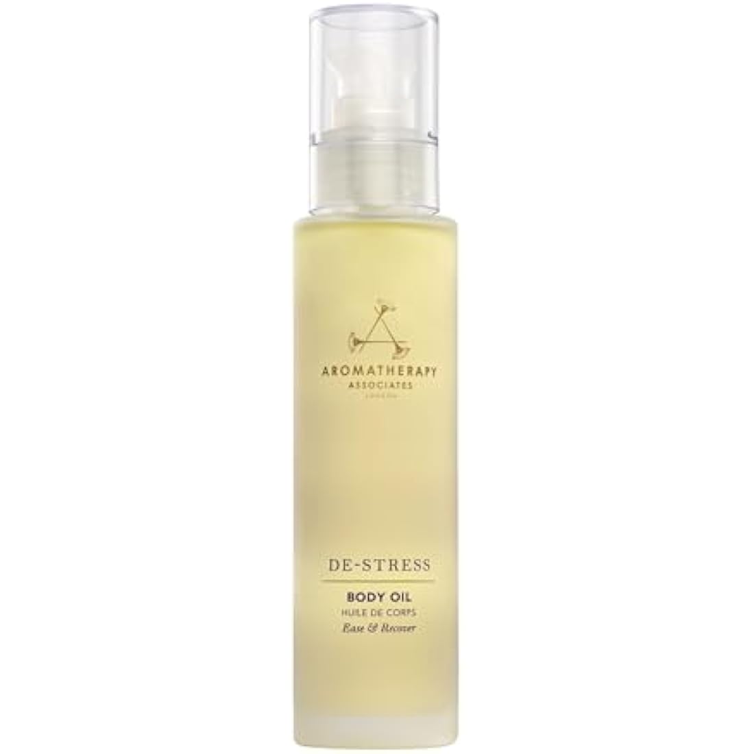 Aromatherapy Associates De-stress Body Oil 100ml, Destress Muscle After Gym, Infused With Arnica Montana Flower Extract, Rosemary And Exceptional Benefits Of Ginger, Natural Ingredients