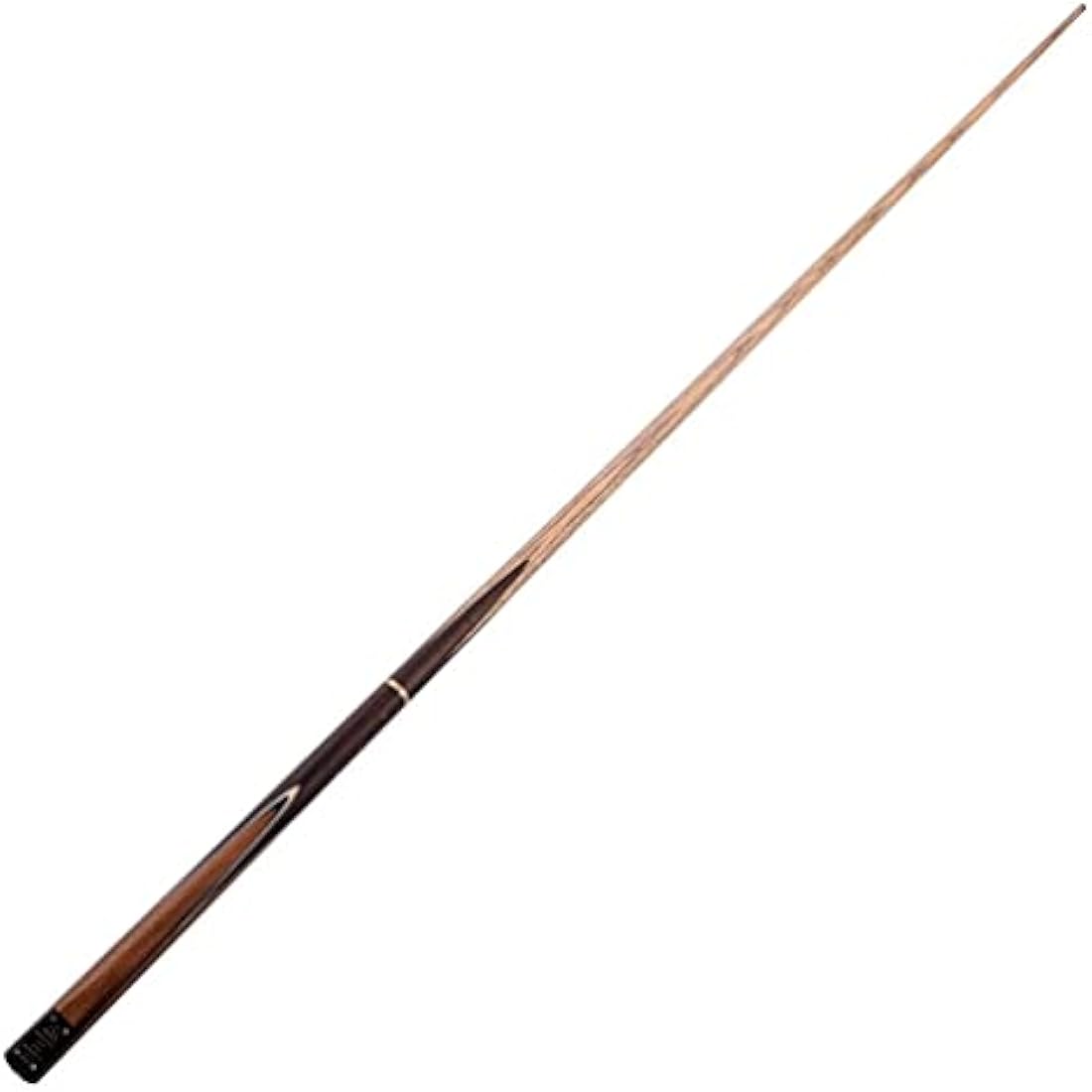 CUESOUL Classic Handmade 57 Inches 18oz Rosewood 3/4 Jointed Snooker Billiard Pool Cue, Rosewood Butts and Aluminum Telescope Extension with Leathertte Protective Case, 9.5mm Tip Snooker Cue Set