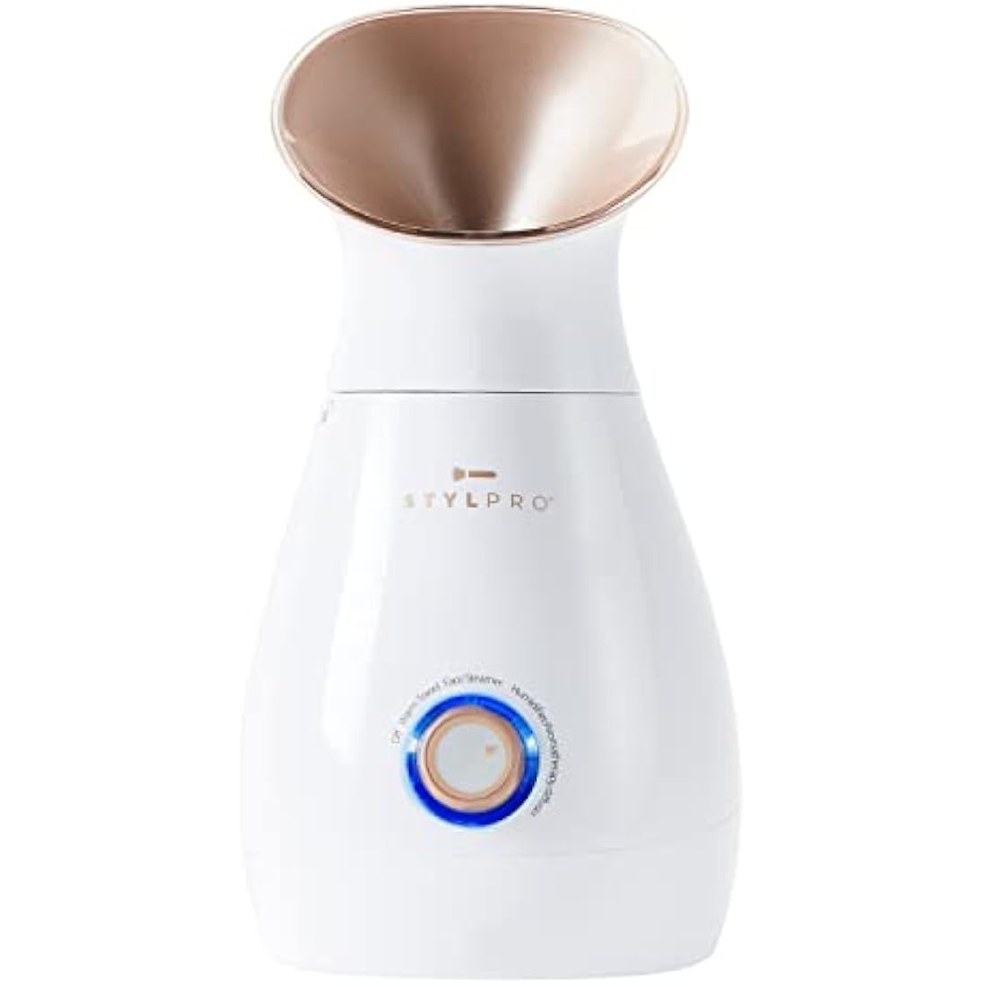 STYLPRO 4-in-1 Steamer: Face Steamer, Aromatherapy Diffuser, Humidifier and Towel Warmer - Ionic Face Mist for Deep Cleaning, Luxury Home Spa, Unclogs Pores