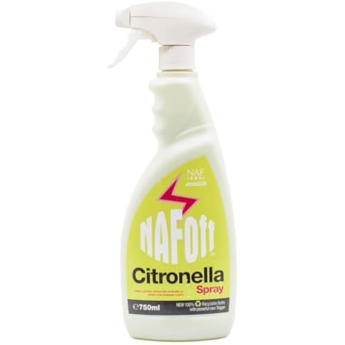 NAF Off Citronella Spray – 750ml Natural Summer Spray for Horses – Long-Lasting Summer Protection with Citronella Oil