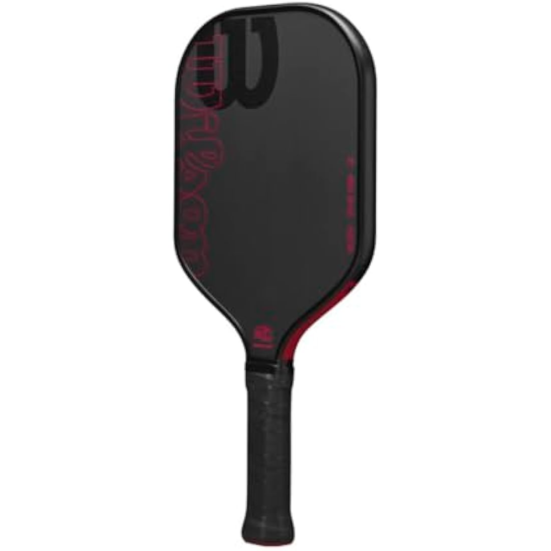 WILSON Blaze Series Pickleball Paddles - Grip Size 2-4 1/4", Black/Red