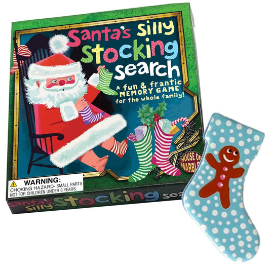 Santa's Silly Stocking Search - Christmas Memory Matching Game