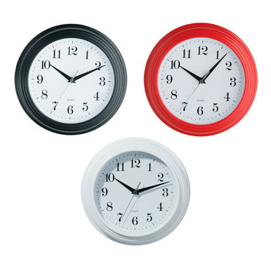 Pelham Black Vintage Wall Clock