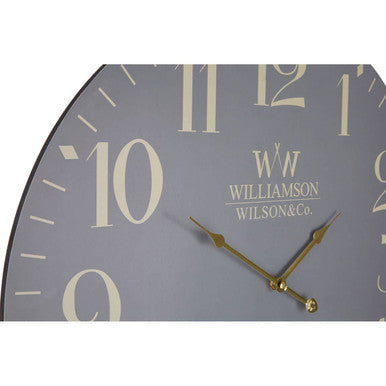Destini 60cm Dia Classic Grey Wall Clock