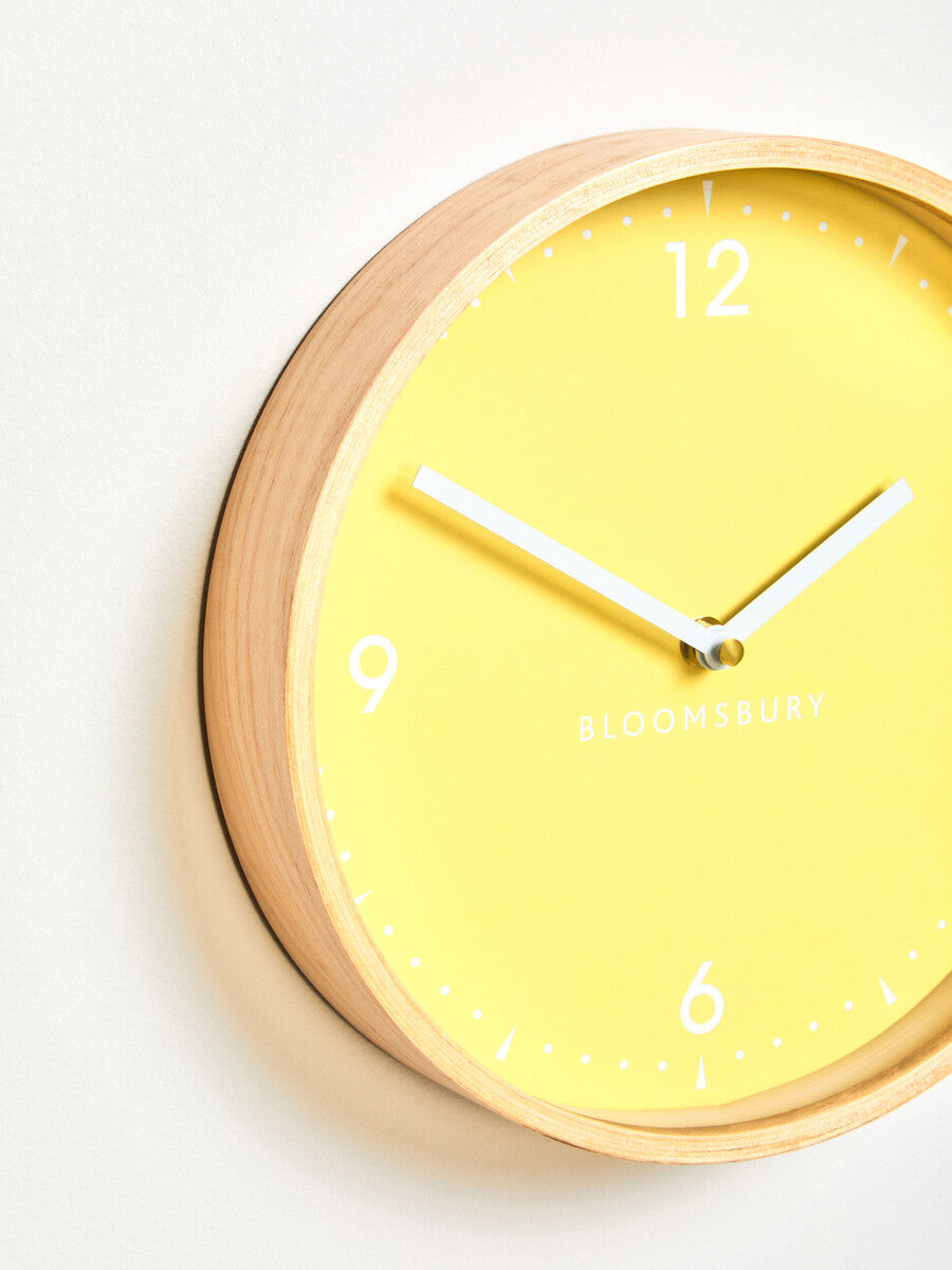 Small Yellow Wall Clock | Vitus