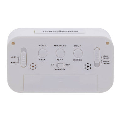 White Lcd Digital Clock | Camran