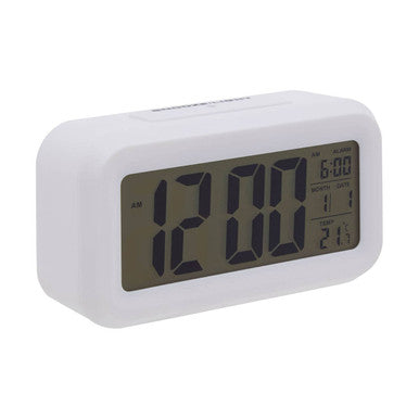 White Lcd Digital Clock | Camran