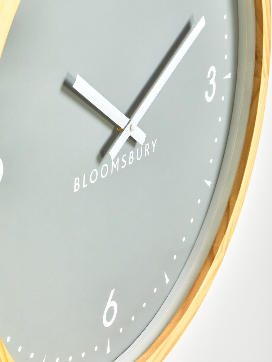 50cm Dia Grey Wall Clock | Vitus