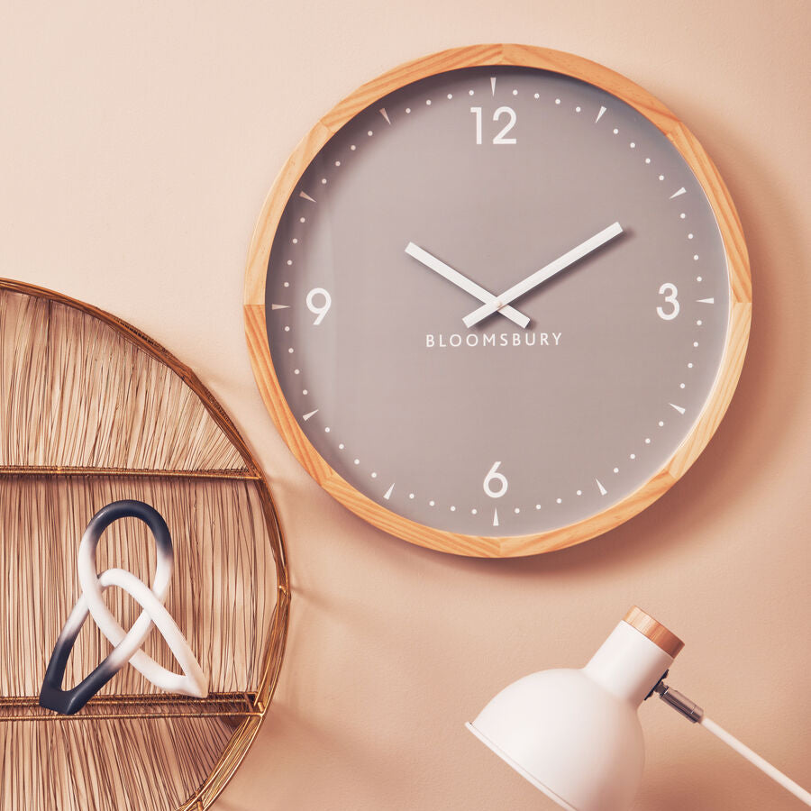 Vitus Grey Wall Clock
