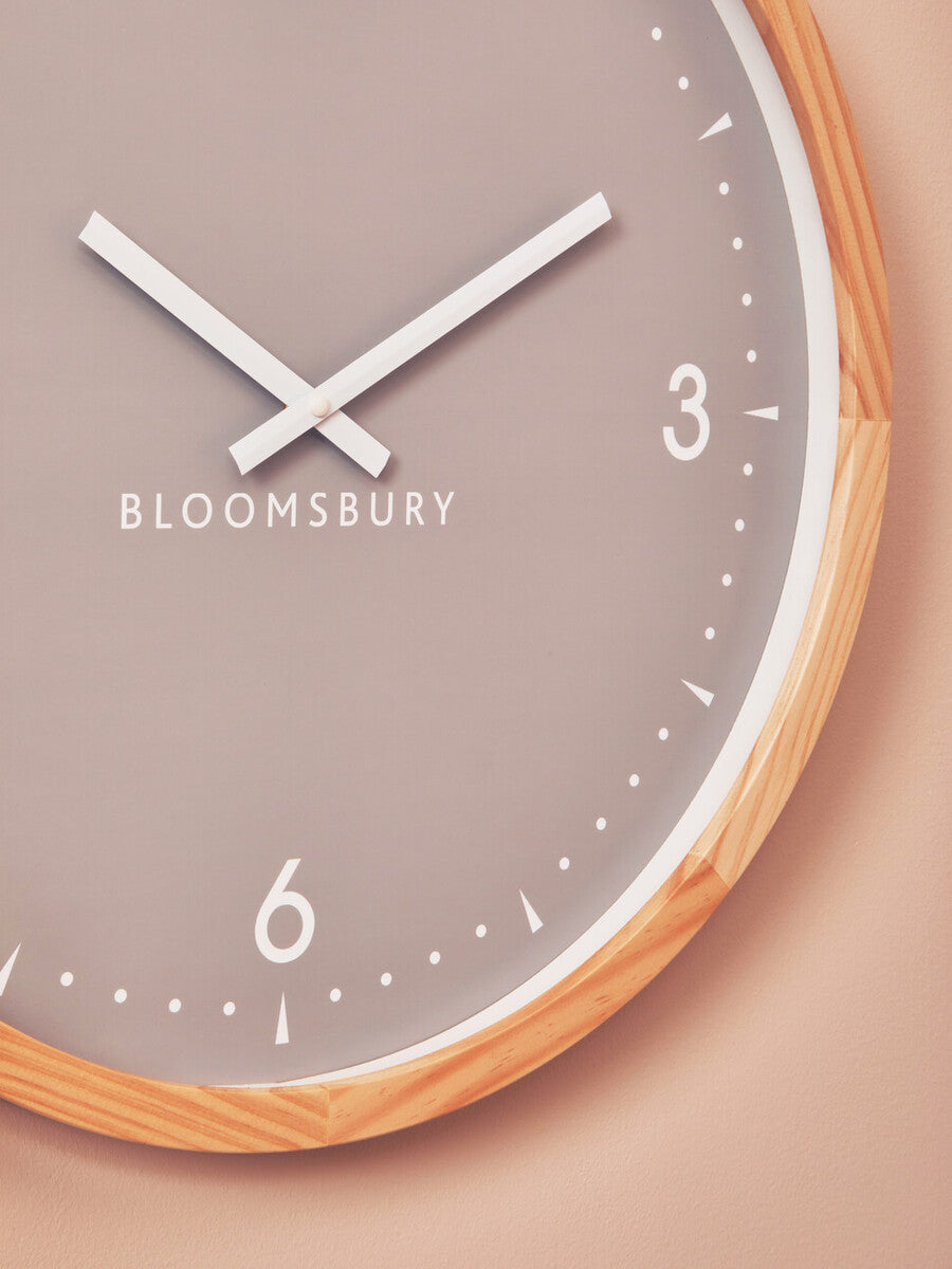 50cm Dia Grey Wall Clock | Vitus