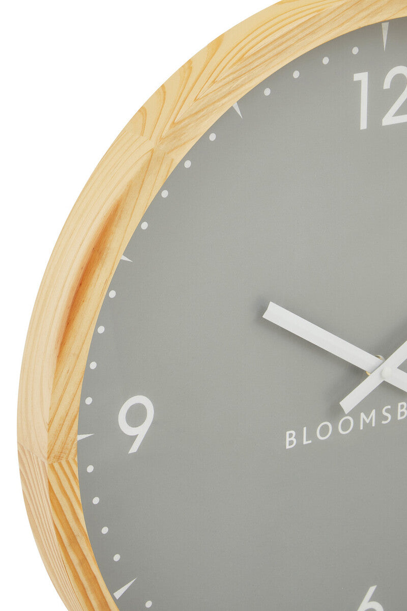 50cm Dia Grey Wall Clock | Vitus