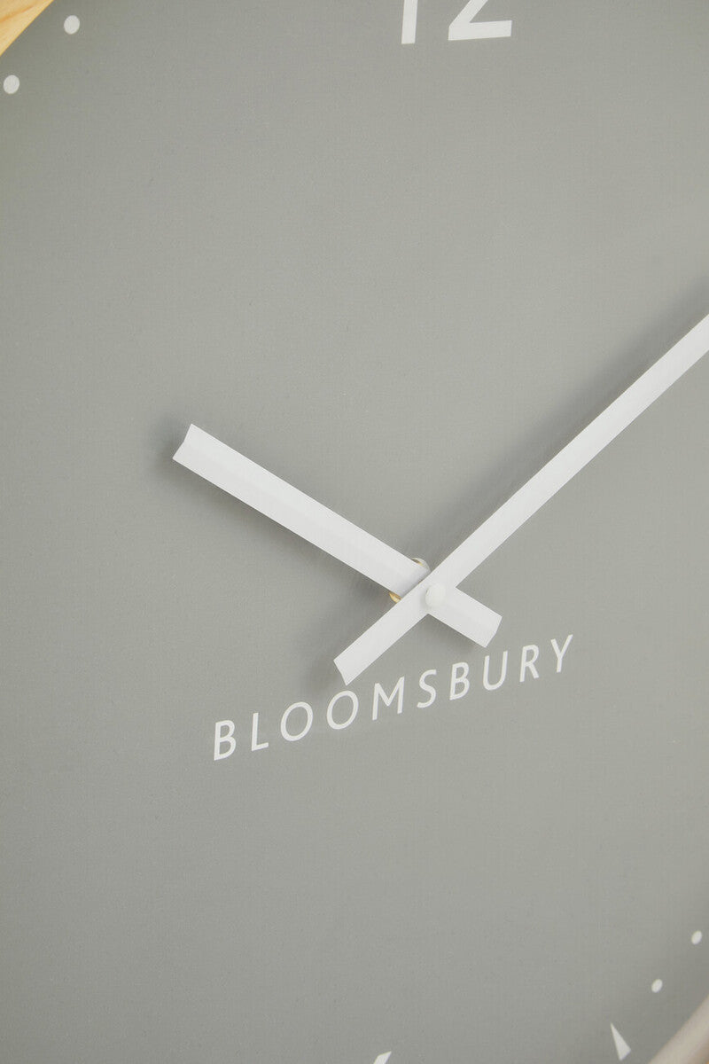 50cm Dia Grey Wall Clock | Vitus