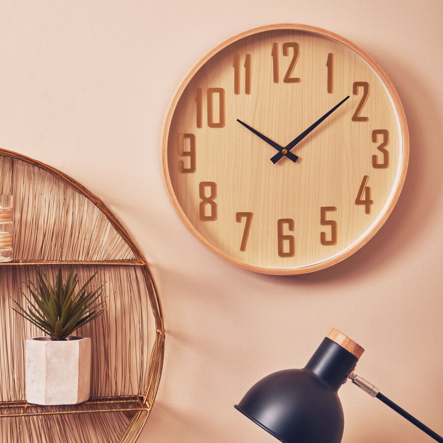 Vitus Natural Wall Clock