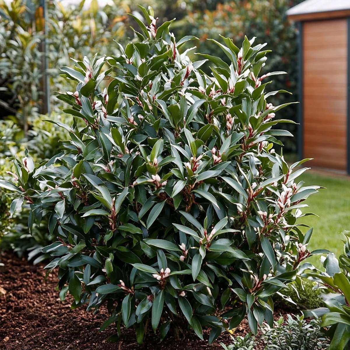 Sweet Box - 4 pcs. - Sarcococca 'Confusa' - Height 30-40cm - ⌀17cm