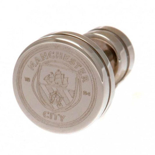 Manchester City FC Stainless Steel Stud Earrings
