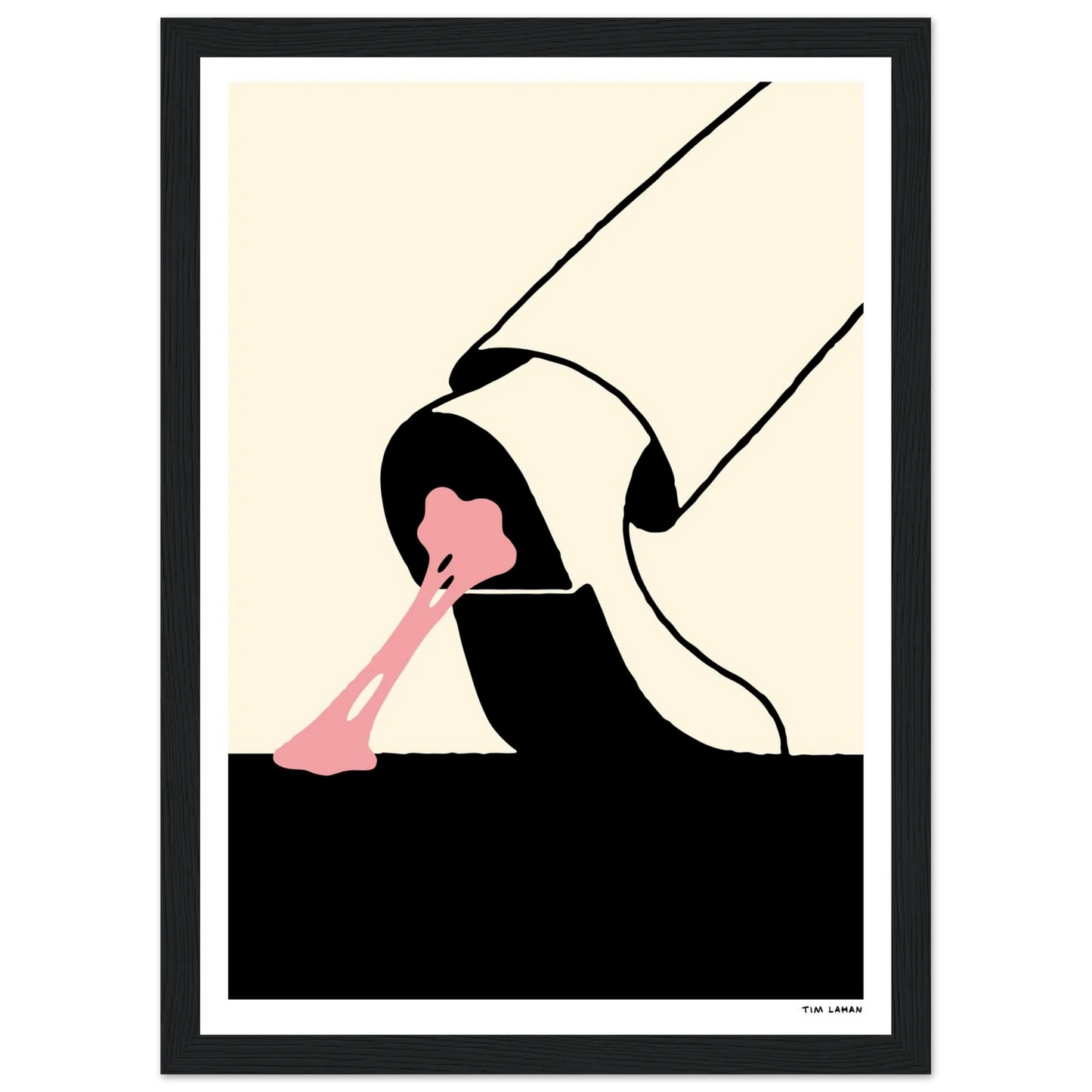 Tim Lahan - 'Stuck' Framed Print