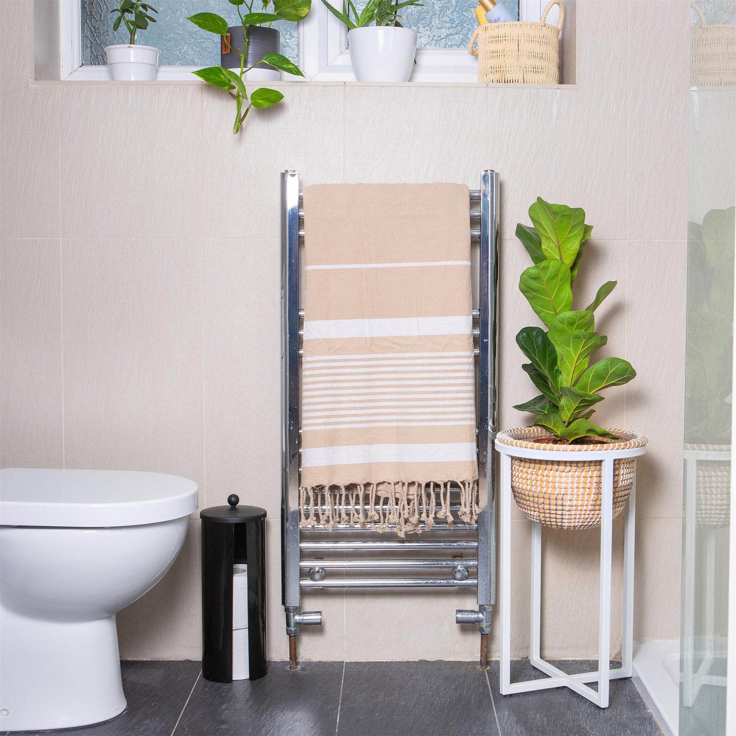 160cm x 90cm Deluxe Turkish Cotton Bath Towel