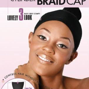 Magic Collection Cylinder Braid Cap No.2241BLA: Ultimate Protection & Comfort for Braided Styles