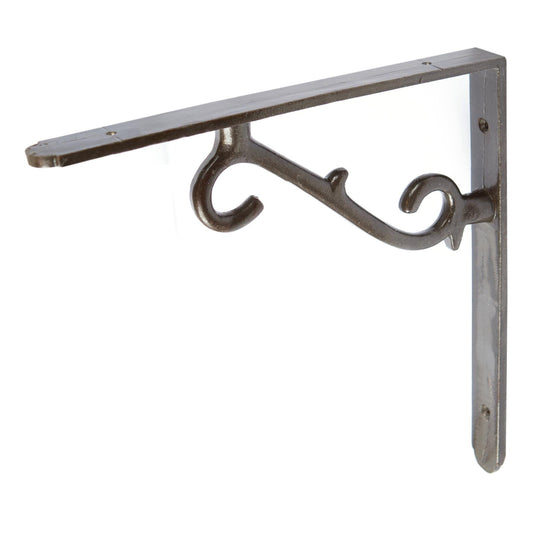 205mm Scroll Iron Shelf Bracket
