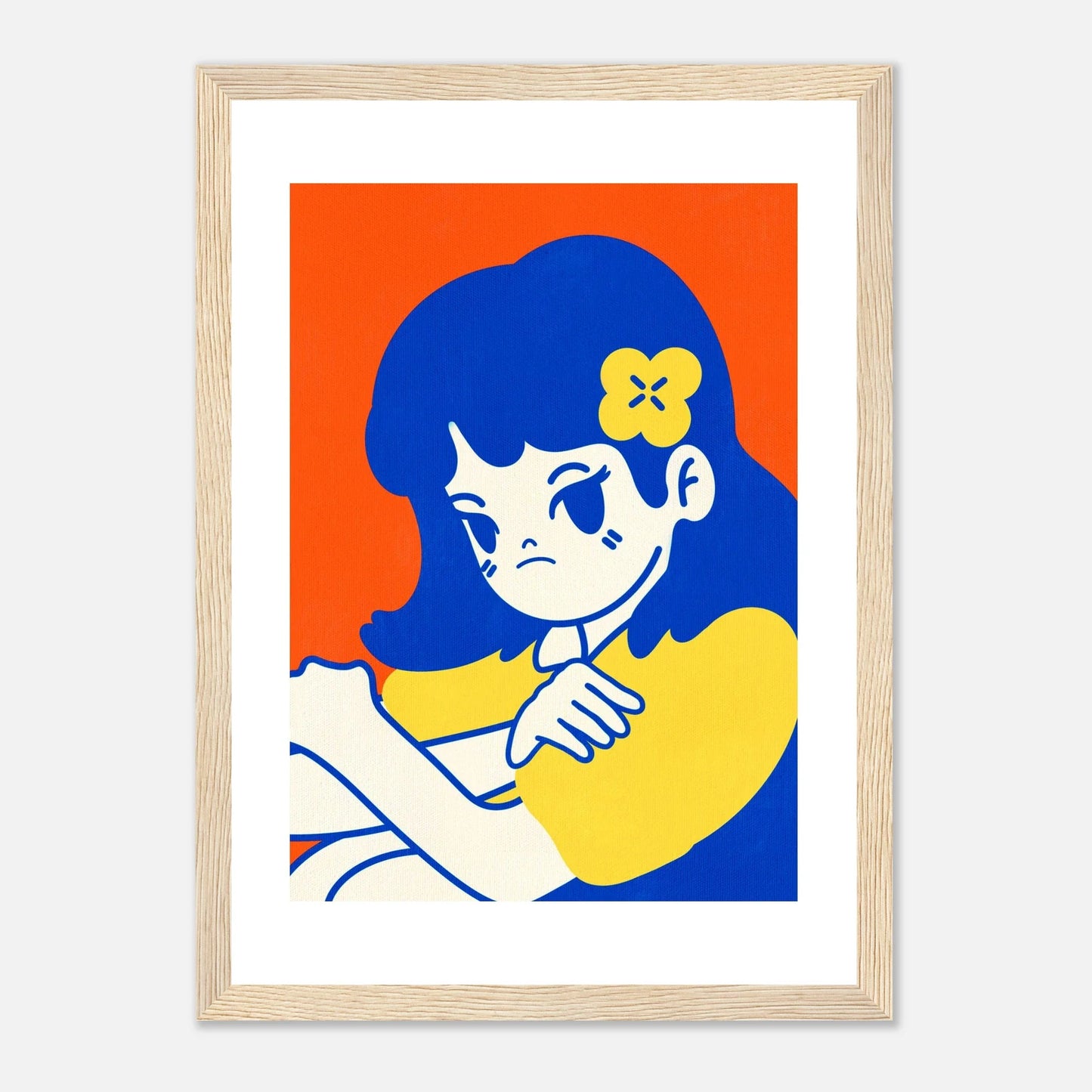 Raki - 'Fine' Framed Print