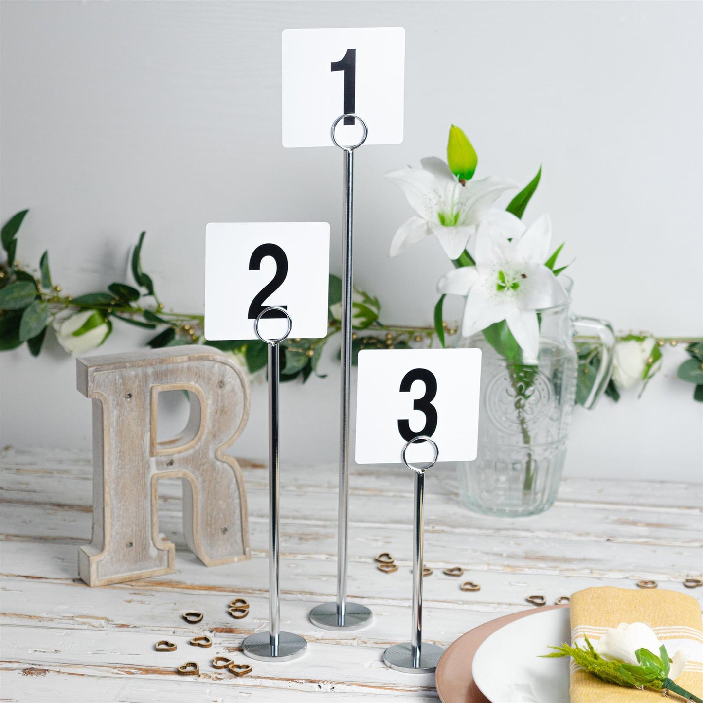 Plastic Table Numbers - 1 to 50