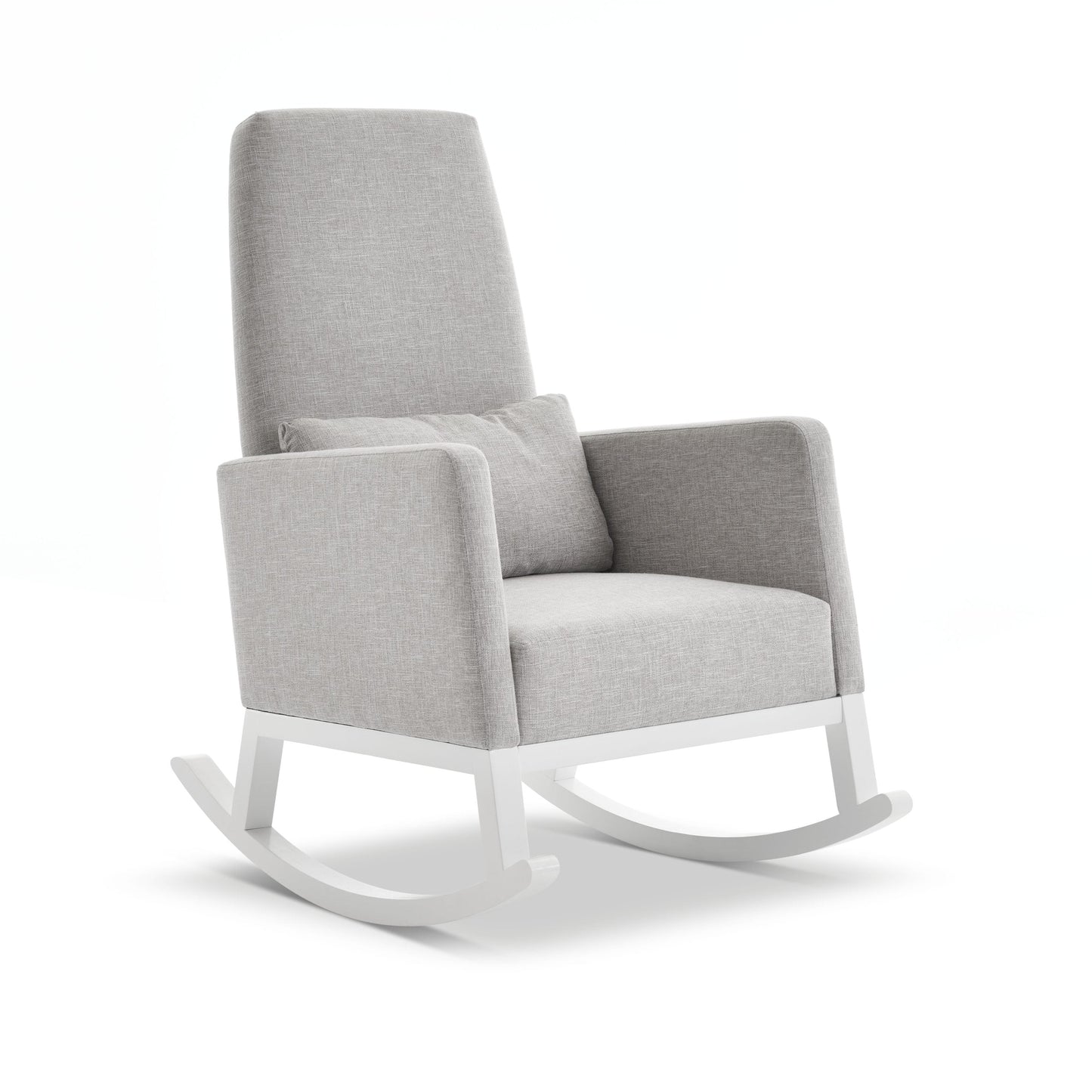 High Back Rocking Chair - Stone