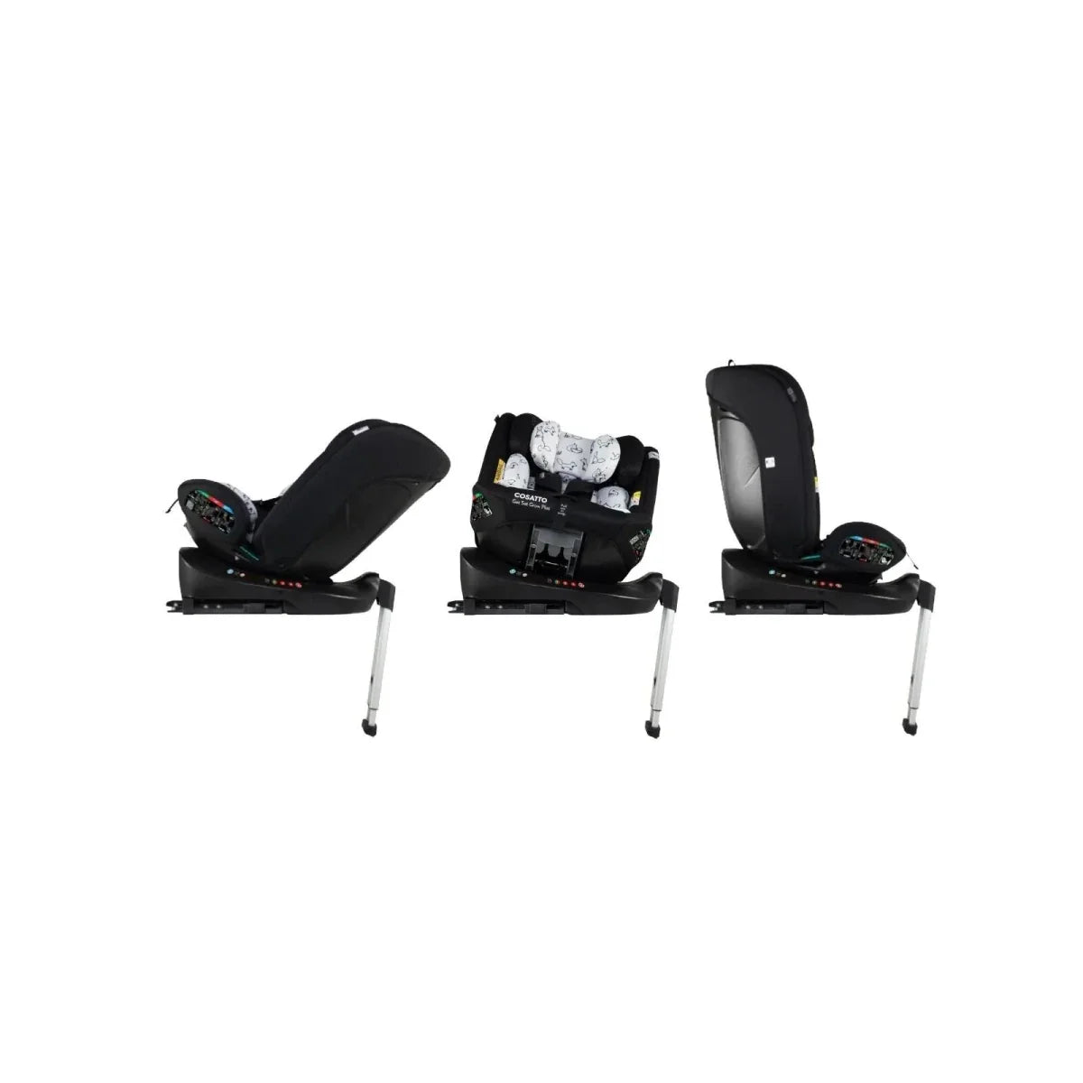 Cosatto Get Set Grow Plus i-Size Group 0+/1/2/3 360 Car Seat - Foxed