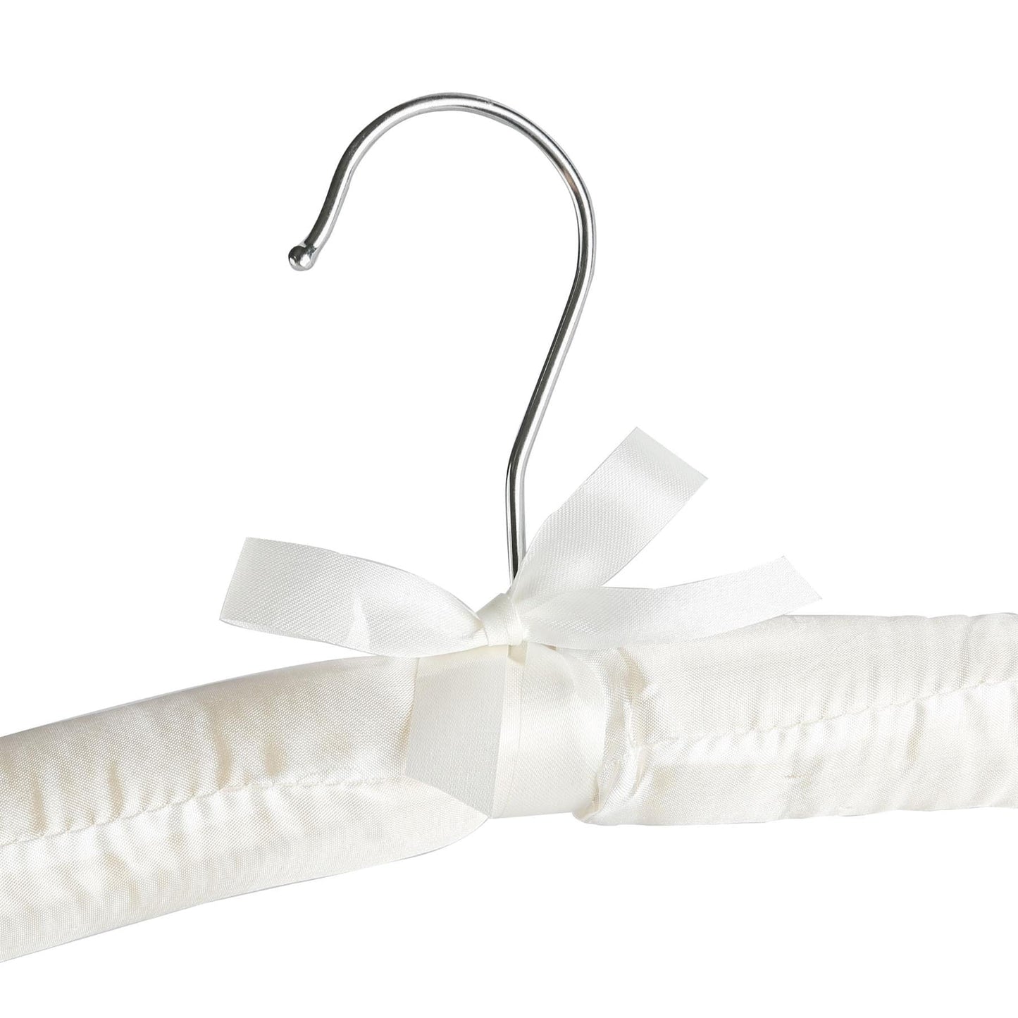 Padded Satin Clothes Hangers - Pack of 10