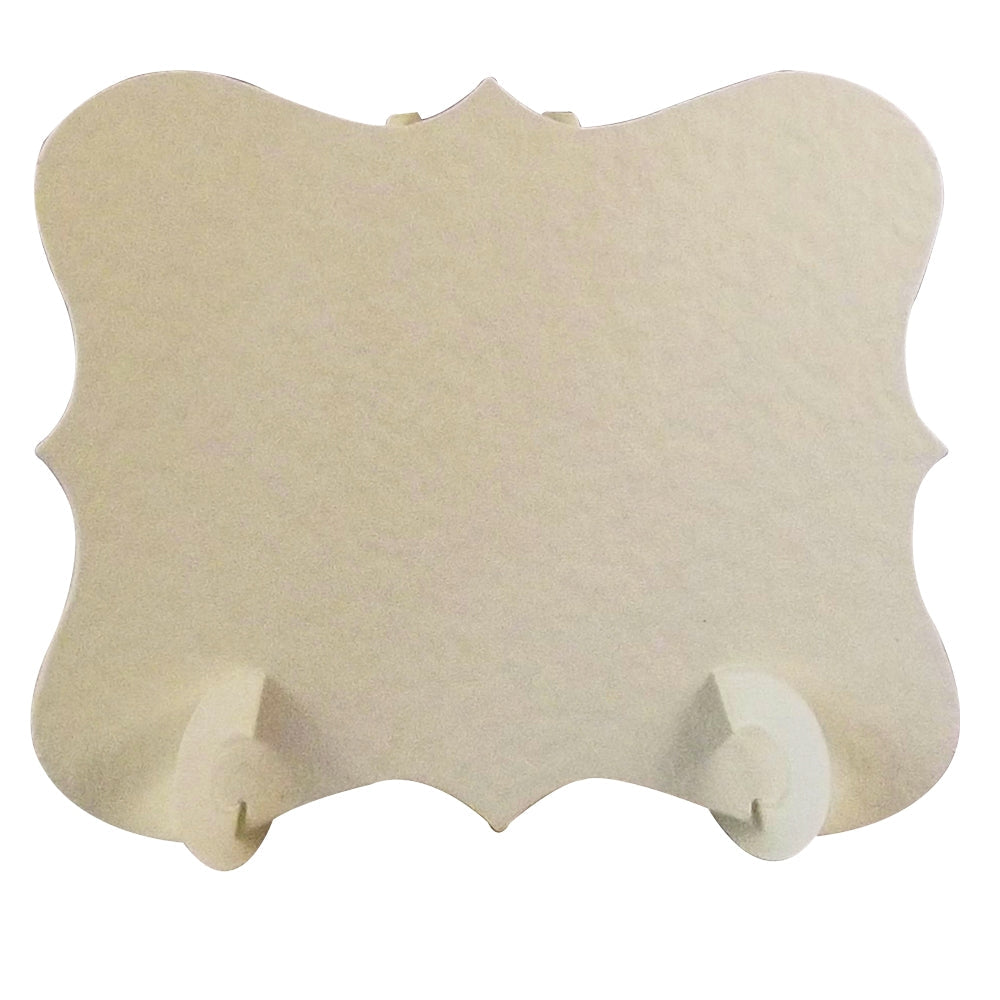24 x Hammered Ivory Elegant Place Cards, Perfect for Stylish Weddings & Parties. Tableware UK Card Crafts