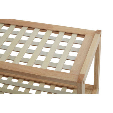 Arla  Natural Wood 3 Tier Shoe Rack