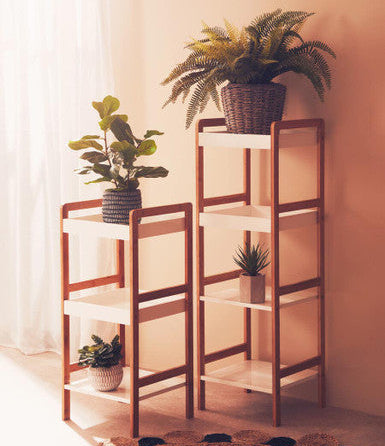 Versi White High Gloss 3 Tier Small Shelf Unit