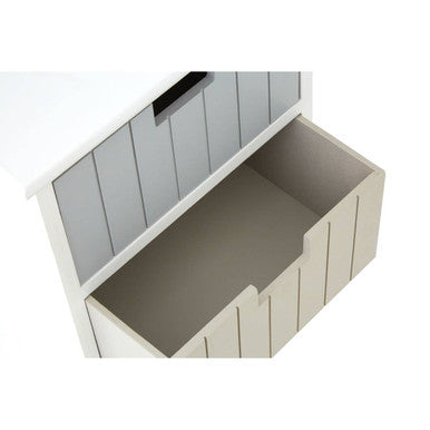 New England Three Assorted Colours Drawers Chest