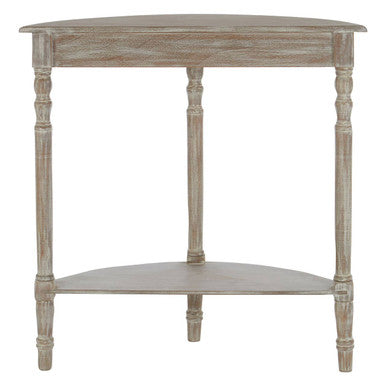 Heritage Half Moon Natural Console Table