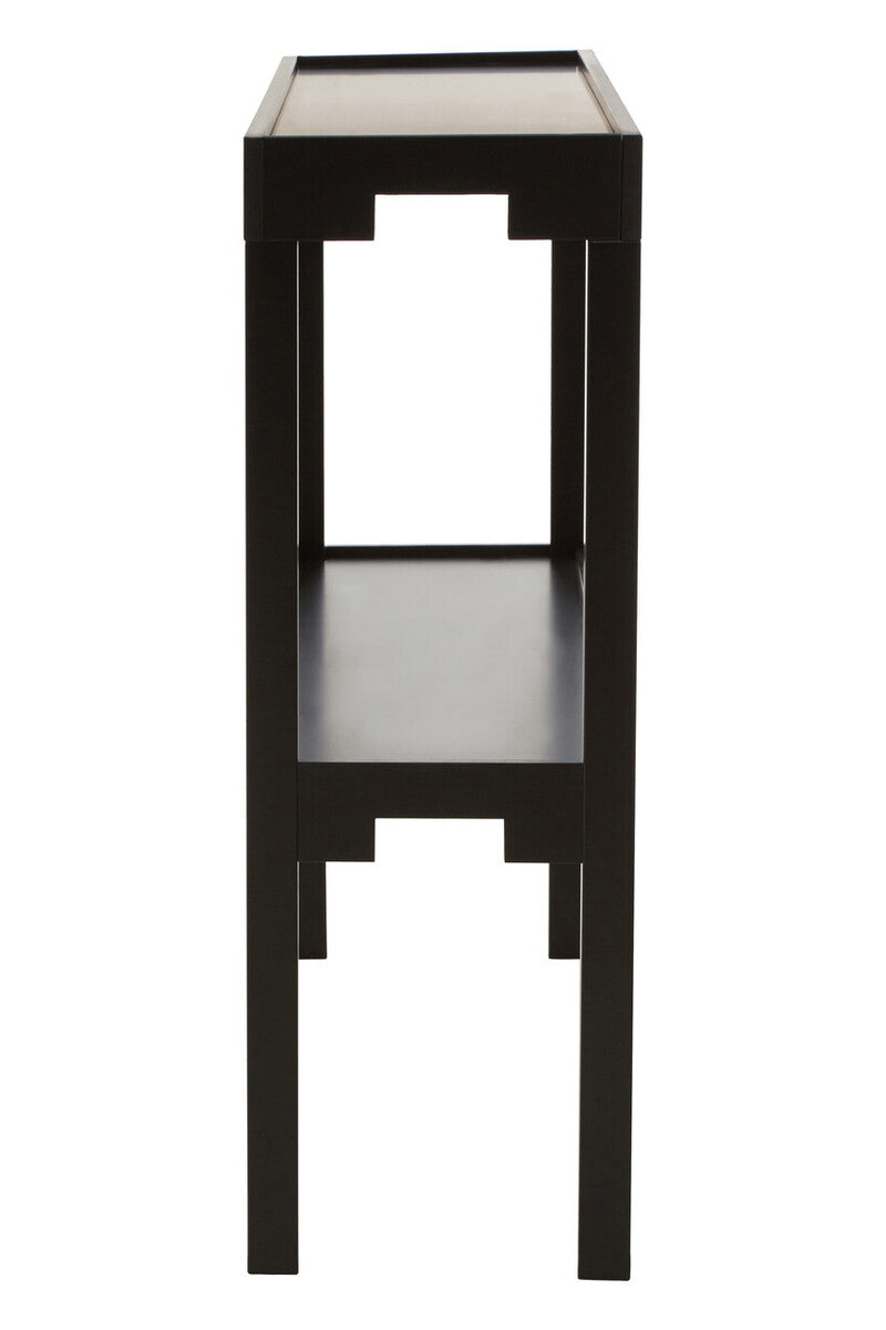Black Console Table with Storage | Osaka