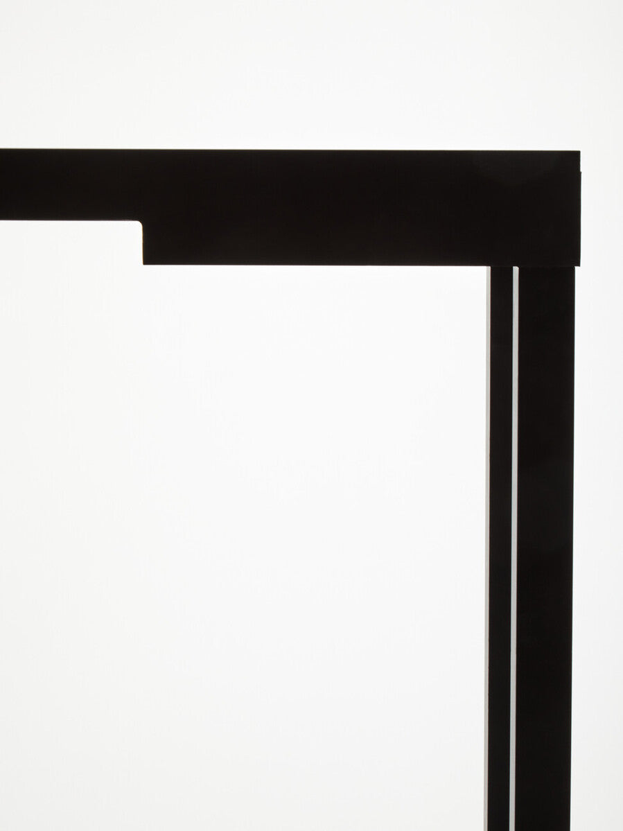 Black Console Table with Storage | Osaka