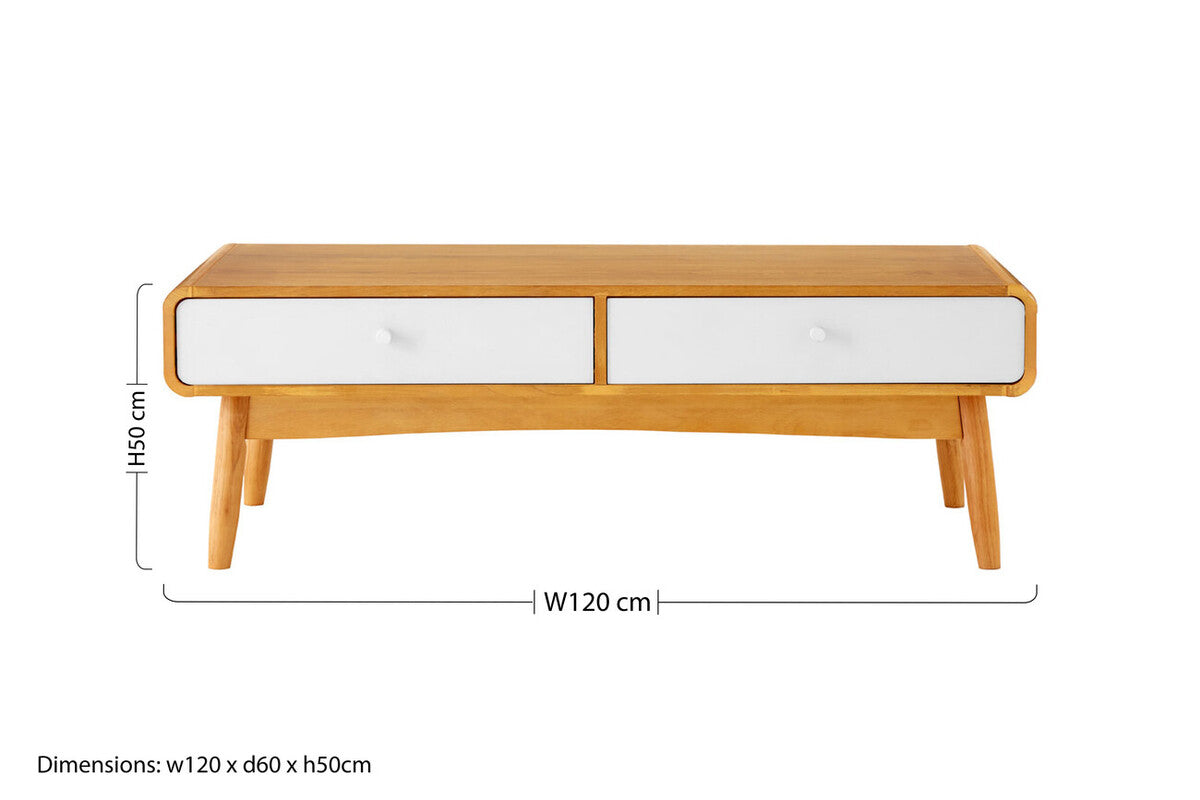 Malmo 4 Drawers Coffee Table