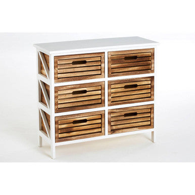 Portsmouth 6 Drawers Unit