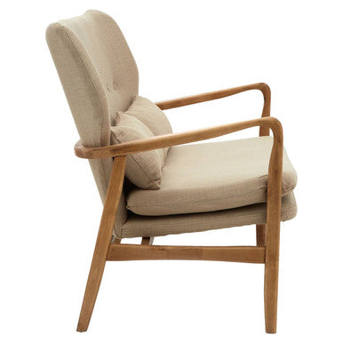 2 Seater Birch Wood Frame Sofa, Stockholm