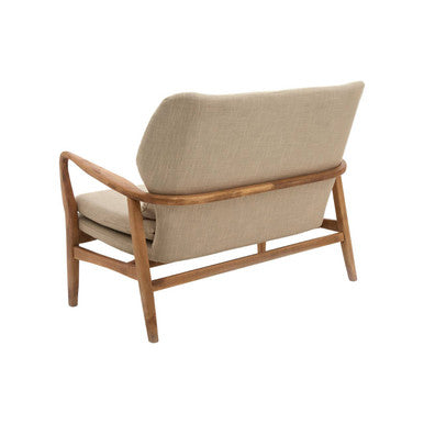 2 Seater Birch Wood Frame Sofa, Stockholm