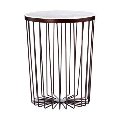 Templar Iron Copper And Bronze Round Table