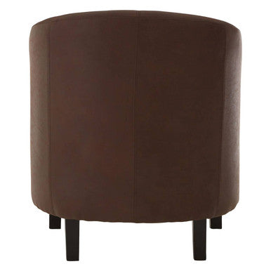 New Foundry Leather Effect Chair